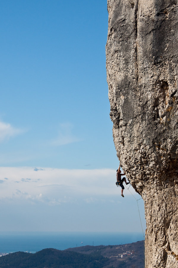 Rock climbing in Slovenia SloTrips.si